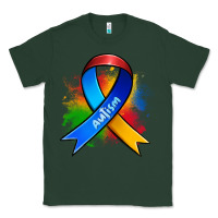 Sports Green autism ribbon Classic Tee - Zillion Design Studio