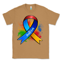 Toasted Coconut autism ribbon Classic Tee - Zillion Design Studio