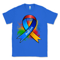 True Royal autism ribbon Classic Tee - Zillion Design Studio