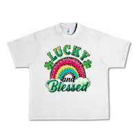 Lunar Rock Lucky and blessed rainbow Urban Heavy Tee - RanaPortraitStore