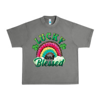 Tornado Lucky and blessed rainbow Urban Heavy Tee - RanaPortraitStore
