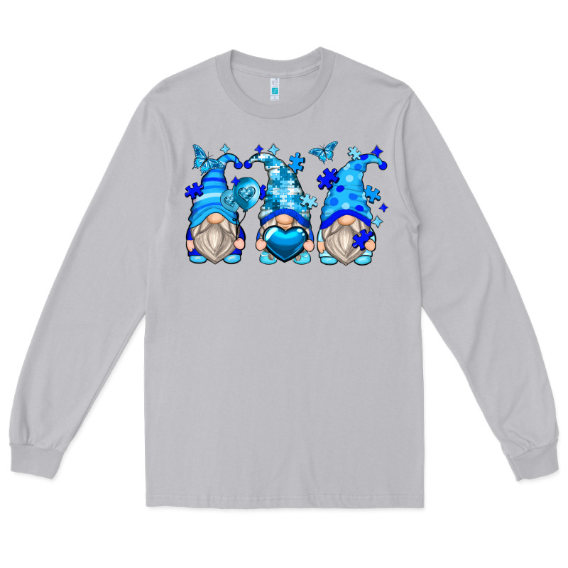 Autism Gnomes Long Sleeve Tee by Zillion Design Studio | Teevron