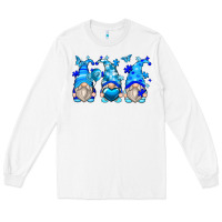 White autism gnomes Long Sleeve Tee - Zillion Design Studio