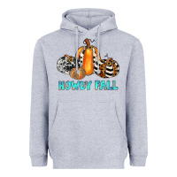 Heather Grey howdy fall Heavyweight Hoodie - JahusDesignShop
