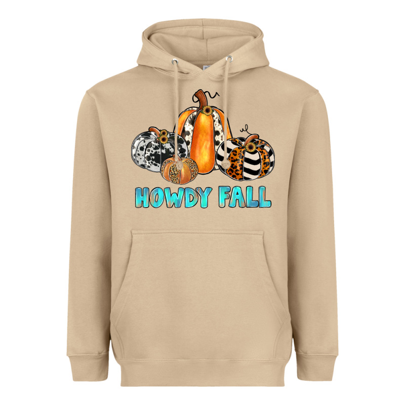 Howdy Fall Heavyweight Hoodie by JahusDesignShop | Teevron