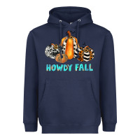 Navy howdy fall Heavyweight Hoodie - JahusDesignShop