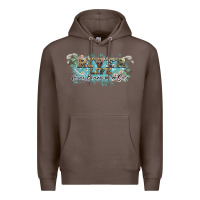 Coffee river life Premium Hoodie - NancyCooperArtShop