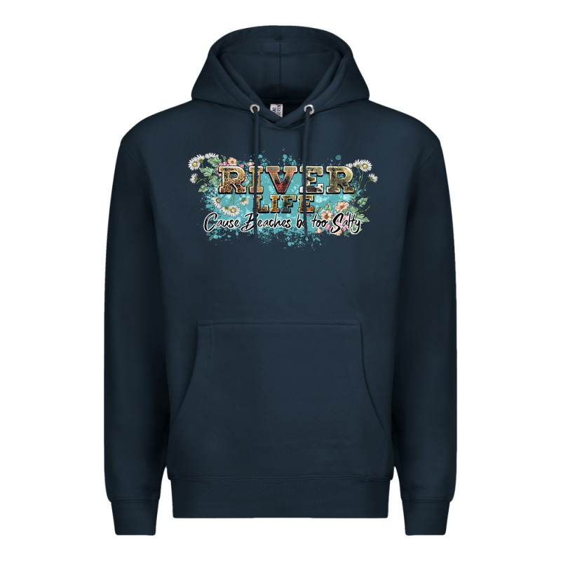 River Life Premium Hoodie by NancyCooperArtShop | Teevron