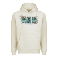 Oatmeal Heather river life Premium Hoodie - NancyCooperArtShop