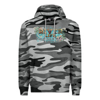 Slate Camo river life Premium Hoodie - NancyCooperArtShop