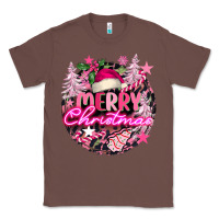 Chestnut pink merry christmas Classic Tee - FaDigitalArtStudio