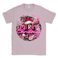 Lilac pink merry christmas Classic Tee - FaDigitalArtStudio