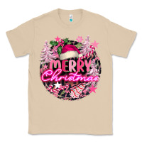 Mushroom pink merry christmas Classic Tee - FaDigitalArtStudio
