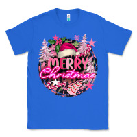 True Royal pink merry christmas Classic Tee - FaDigitalArtStudio