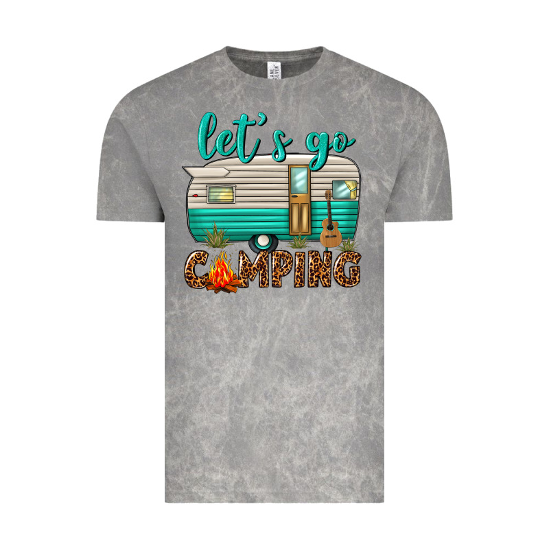 Lets Go Camping Vintage Tee by texasbilliewilder | Teevron
