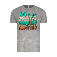Cloud Rock lets go camping Vintage Tee - texasbilliewilder