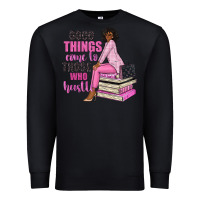 Black good things come to those who hustle Premium Sweatshirt - NancyCooperArtShop