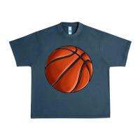 Midnight Navy basketball Urban Heavy Tee - texasbilliewilder