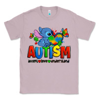 Lilac autism stitch accept love understand Classic Tee - Zillion Design Studio