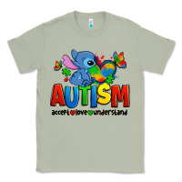 Matcha autism stitch accept love understand Classic Tee - Zillion Design Studio