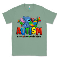 Sage autism stitch accept love understand Classic Tee - Zillion Design Studio