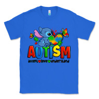 True Royal autism stitch accept love understand Classic Tee - Zillion Design Studio