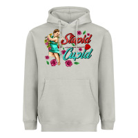 Moon Dust stupid cupid Heavyweight Hoodie - AdoDesignShop