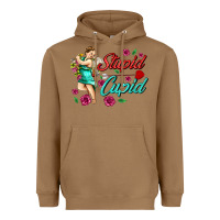Toasted Coconut stupid cupid Heavyweight Hoodie - AdoDesignShop