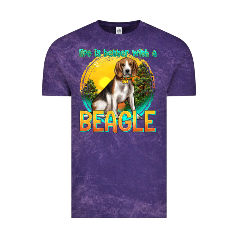 Life Is Better With A Beagle Vintage Tee by texasbilliewilder | Teevron