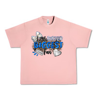 Salmon little sister biggest fan volleyball Urban Heavy Tee - Zillion Design Studio