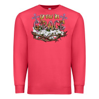 Cardinal grow in grace Premium Sweatshirt - NancyCooperArtShop