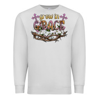 Grow In Grace Premium Sweatshirt | Teevron