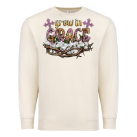 Sandshell grow in grace Premium Sweatshirt - NancyCooperArtShop
