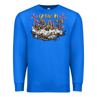 True Royal grow in grace Premium Sweatshirt - NancyCooperArtShop