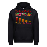 Black Battery Life Of A Bus Driver Urban Hoodie - BundleAndBundleShop