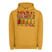 Pigment Peanut Butter Battery Life Of A Bus Driver Urban Hoodie - BundleAndBundleShop