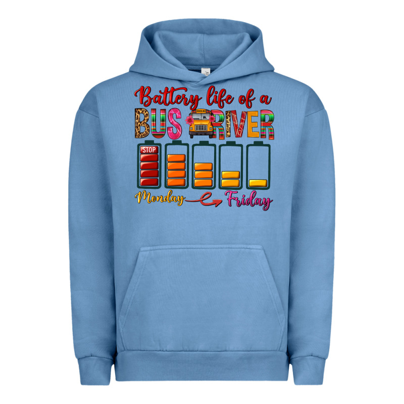Battery Life Of A Bus Driver Urban Hoodie by BundleAndBundleShop | Teevron