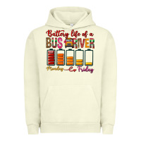 Pigment Pistachio Battery Life Of A Bus Driver Urban Hoodie - BundleAndBundleShop