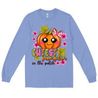 Colony Blue Cutest Pumpkin In The Patch Long Sleeve Tee - texasbilliewilder