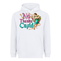 White no thanks cupid Heavyweight Hoodie - AdoDesignShop