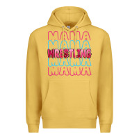 Antique Gold wrestling mama Premium Hoodie - MaliasSmallBusiness