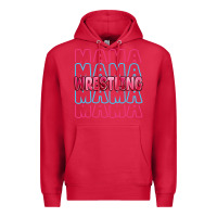 Cardinal wrestling mama Premium Hoodie - MaliasSmallBusiness