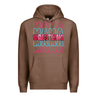 Chestnut wrestling mama Premium Hoodie - MaliasSmallBusiness