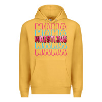Mustard wrestling mama Premium Hoodie - MaliasSmallBusiness