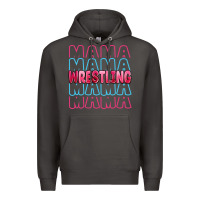 Smoke wrestling mama Premium Hoodie - MaliasSmallBusiness