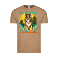 Vintage Coffee life is better with a collie Vintage Tee - texasbilliewilder