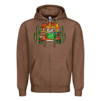 Chestnut cinco de mayo truck Zipper Hoodie - RacoonDesign