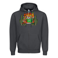 Smoke cinco de mayo truck Zipper Hoodie - RacoonDesign