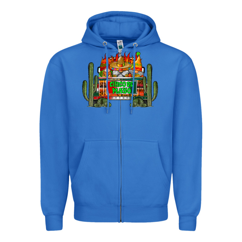 Cinco De Mayo Truck Zipper Hoodie by RacoonDesign | Teevron