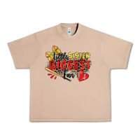 Burro little sister biggest fan softball Urban Heavy Tee - Zillion Design Studio